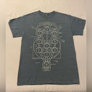 LAST CHANCE! THE ANTI LIFE Tree of Life Graphic Tee, Medium